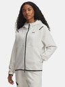 Under Armour Damen Sweatjacke Under Armour Unstoppable Fleece FZ-WHT
