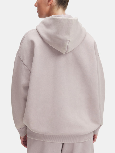 Under Armour Damen Sweatjacke Under Armour UA Icon HWT Flc OS Hdy-GRY