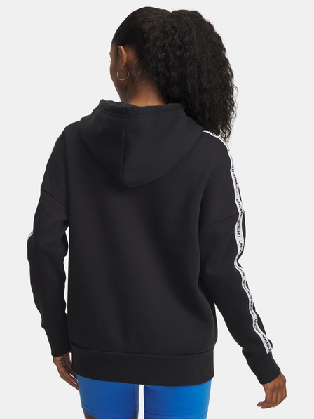 Under Armour Damen Sweatjacke Under Armour Icon Fleece Taped Hdy-BLK