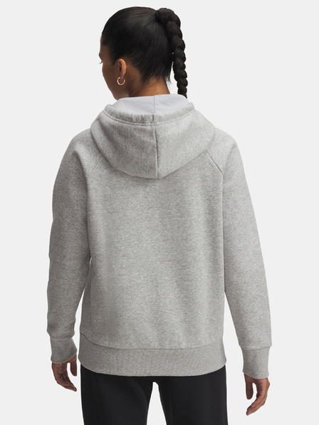 Under Armour Damen Sweatjacke Under Armour UA Rival Flc Shimmer Hdy-GRY