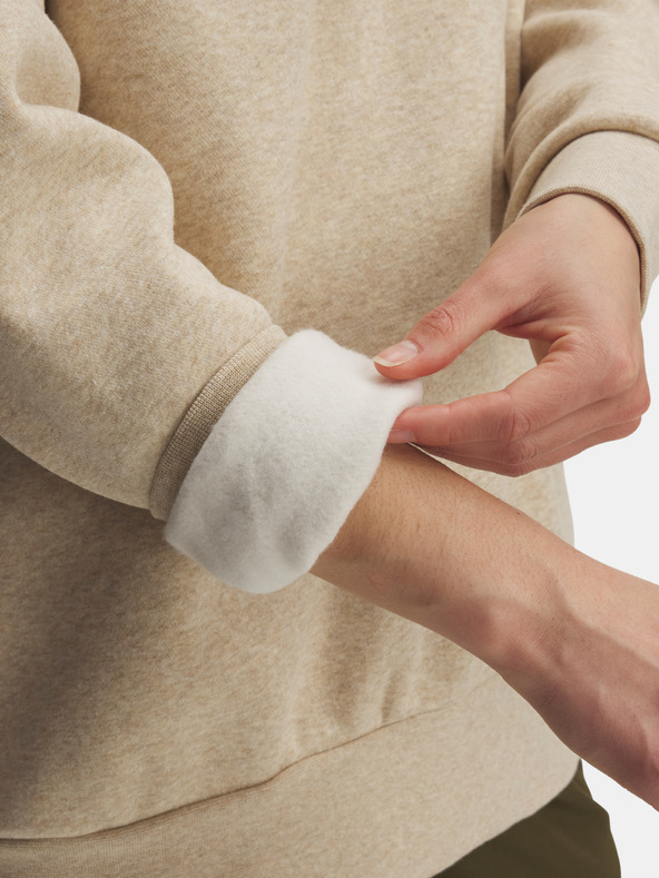 Under Armour Damen Sweatjacke Under Armour UA Icon Fleece OS Hoodie-BRN