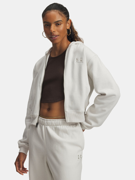 Under Armour Damen Sweatjacke Under Armour UA Icon Vida Flc FZ-WHT