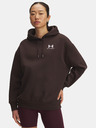 Under Armour Damen Sweatjacke Under Armour UA Icon Fleece OS Hoodie-BRN