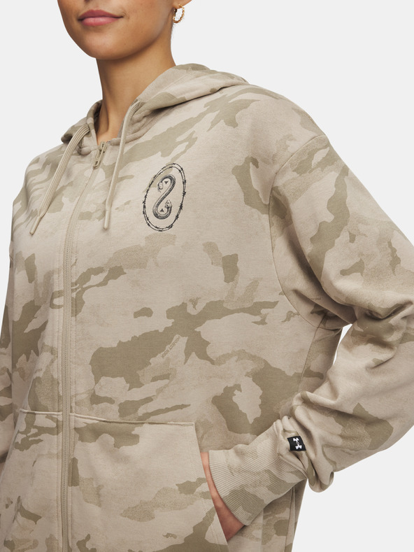 Under Armour Damen Sweatjacke Under Armour Pjt Rck Terry Full Zip