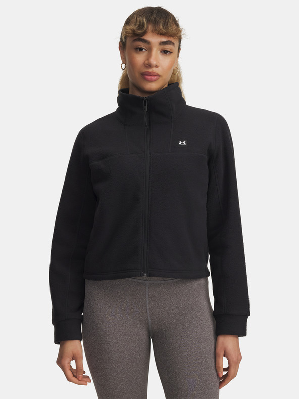 Under Armour Damen Under Armour UA W Expanse Fleece Kapuzenpullover FZ-BLK