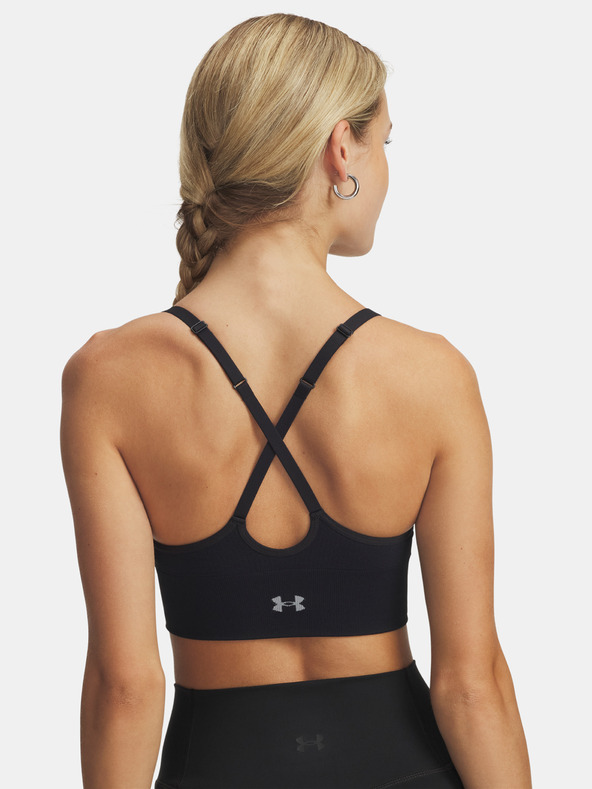Under Armour Damen Sport-BH Under Armour Vanish Seamless Low Bra-BLK
