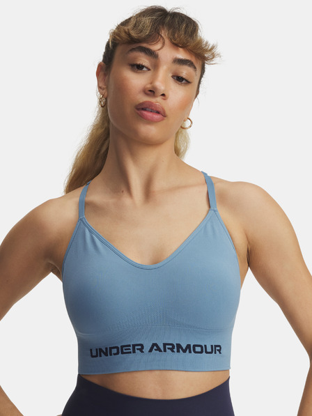Under Armour Damen Sport-BH Under Armour Vanish Seamless Low Bra-BLU