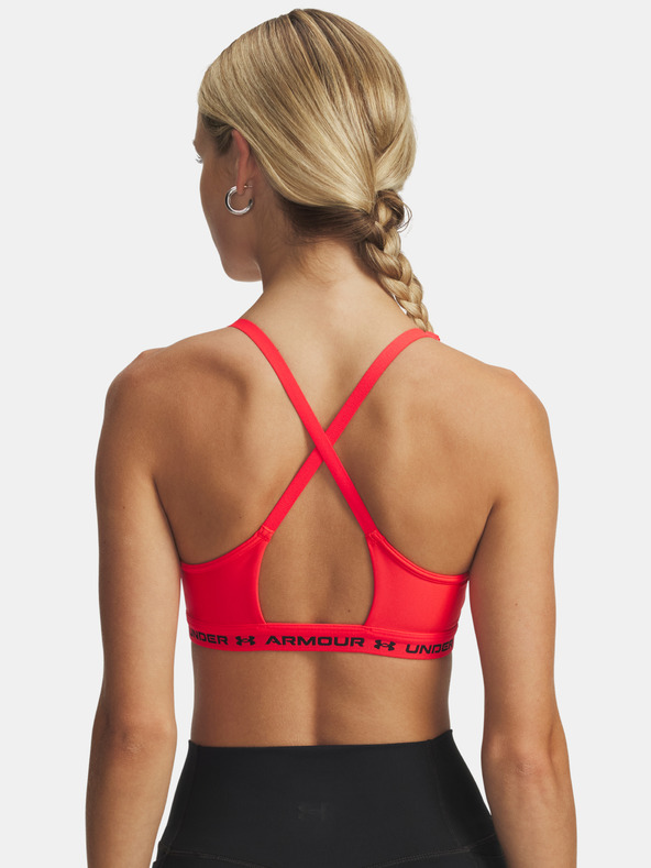 Under Armour Damen Sport-BH Under Armour UA Crossback Low Bra-RED