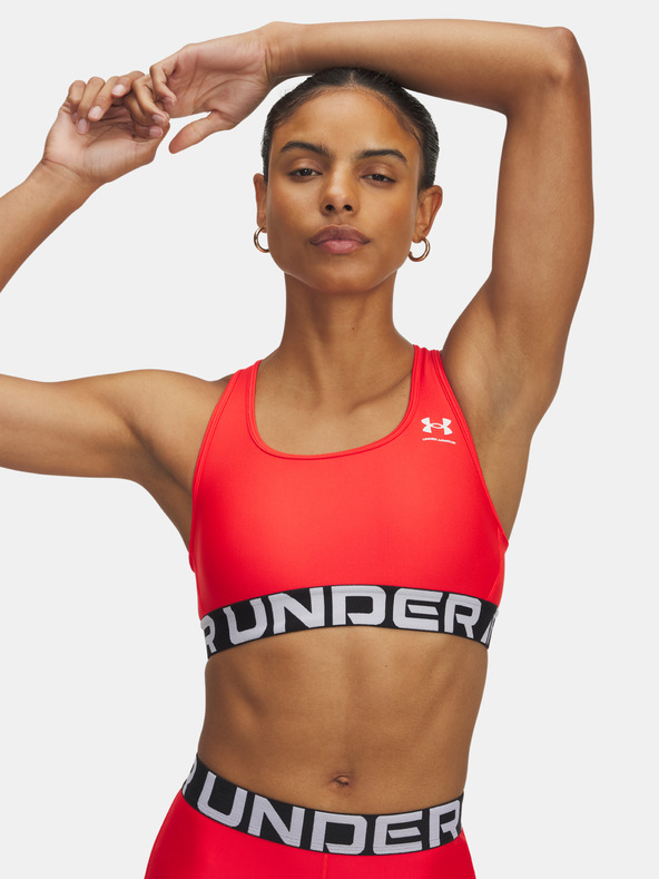 Under Armour Damen-Bustier Under Armour UA HG Mid Branded-RED