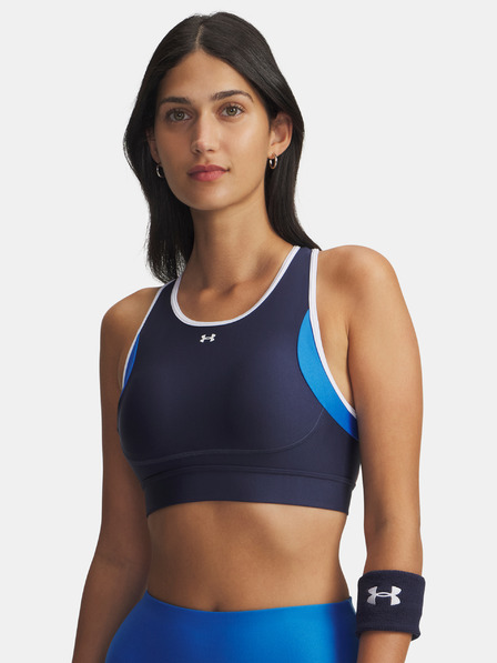 Under Armour Damen Sport-BH Under Armour UA Crossback Mid Open Back-BLU
