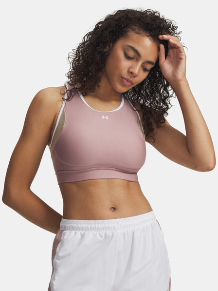 Under Armour Damen Sport-BH Under Armour UA Crossback Mid Open Back-PNK