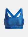 Under Armour Damen Sport-BH Under Armour Crossback Mid Print-BLU