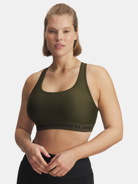 Under Armour Damen Sport-BH Under Armour Crossback Mid Bra-GRN