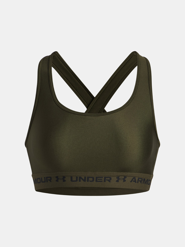 Under Armour Damen Sport-BH Under Armour Crossback Mid Bra-GRN