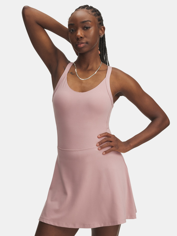 Under Armour Damen Kleid Under Armour Meridian Dress-PNK
