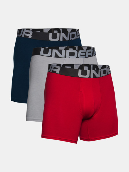 Under Armour Herren Boxershorts Under Armour Charged Cotton 6in (3er-Pack)
