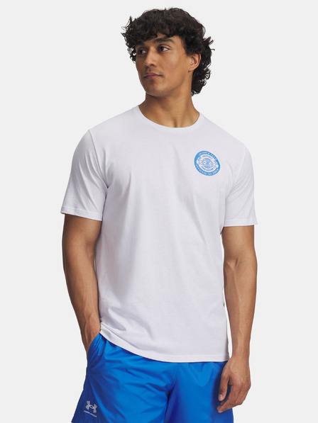 Under Armour Herren T-Shirt Under Armour UA ARMOUR CLUB SS-WHT