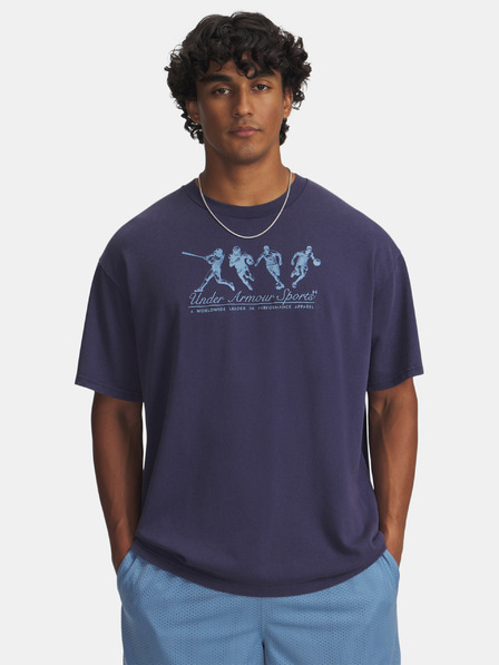 Under Armour Herren T-Shirt Under Armour UA HWT ATHLETES OS SS-BLU