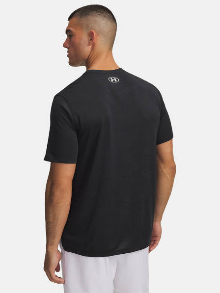 Under Armour Herren T-Shirt Under Armour UA Tech Vent Jacquard SS-BLK
