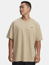 Under Armour Herren T-Shirt Under Armour UA M HW OS LOGO WASH SS-BRN