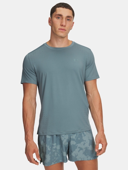 Under Armour Herren T-Shirt Under Armour UA LAUNCH ELITE SHORTSLEEVE-GRN