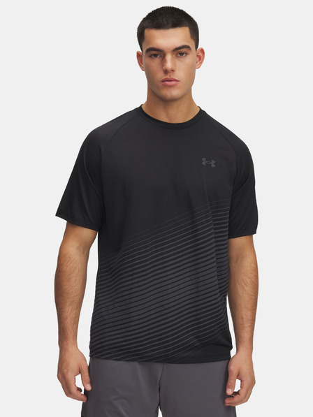 Under Armour Herren T-Shirt Under Armour UA Tech Fade SS-BLK