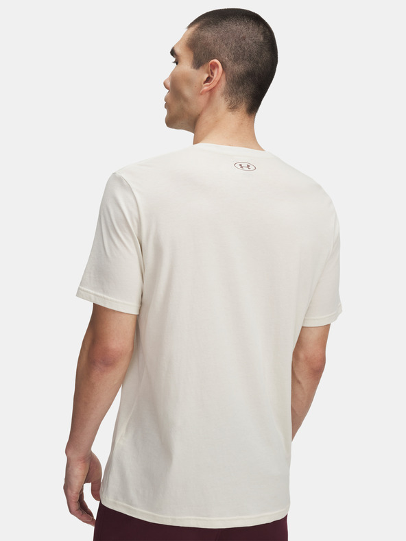 Under Armour Herren T-Shirt Under Armour UA COLLEGE CREST LOGO SS-BRN