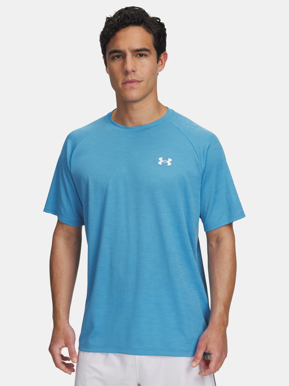 Under Armour Herren T-Shirt Under Armour UA Tech Textured SS-BLU