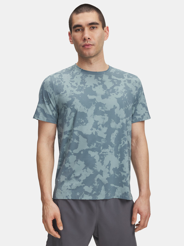 Under Armour Herren T-Shirt Under Armour UA LAUNCH ELITE PRT SS-GRN