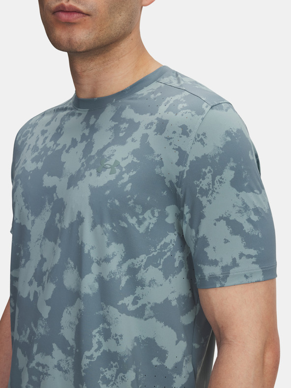 Under Armour Herren T-Shirt Under Armour UA LAUNCH ELITE PRT SS-GRN