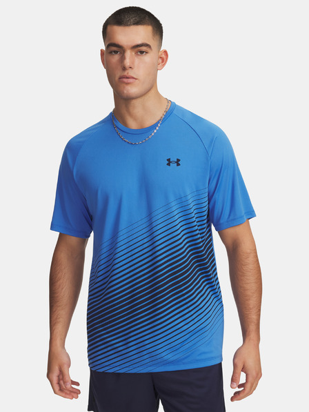 Under Armour Herren T-Shirt Under Armour UA Tech Fade SS-BLU