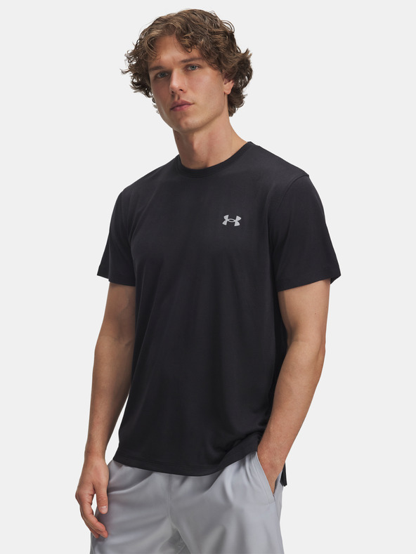 Under Armour Herren T-Shirt Under Armour UA Launch Camo SS-BLK