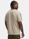 Under Armour Herren T-Shirt Under Armour UA Icon HWT Tee Taping-BRN