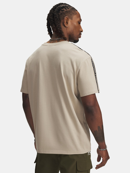 Under Armour Herren T-Shirt Under Armour UA Icon HWT Tee Taping-BRN