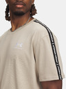 Under Armour Herren T-Shirt Under Armour UA Icon HWT Tee Taping-BRN