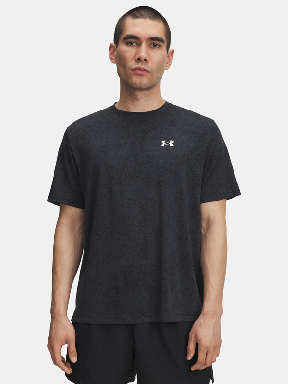 Under Armour Herren T-Shirt Under Armour UA Tech Tee Pixelate-BLK