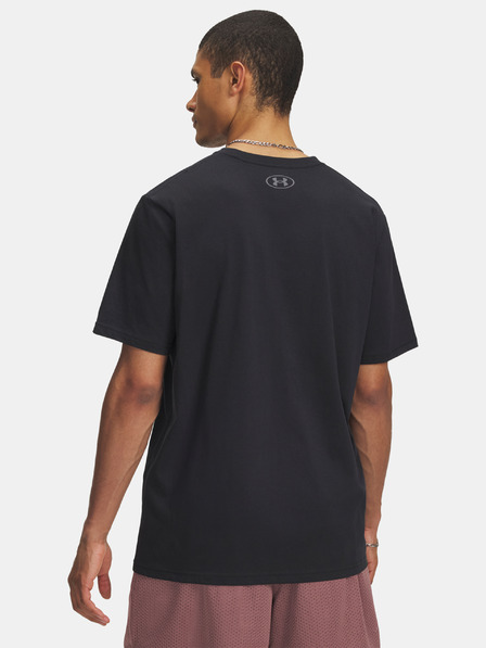 Under Armour Herren T-Shirt Under Armour UA TRIPLE STACK LC LOGO SS-BLK