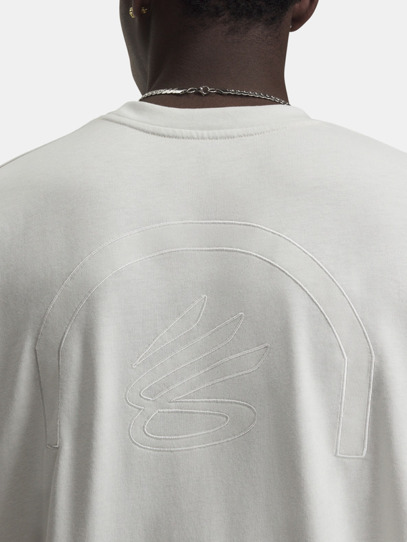 Under Armour Herren T-Shirt Under Armour Curry Verbiage Tee 2-WHT