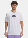 Under Armour Herren T-Shirt Under Armour Curry Playable Tee 1-WHT