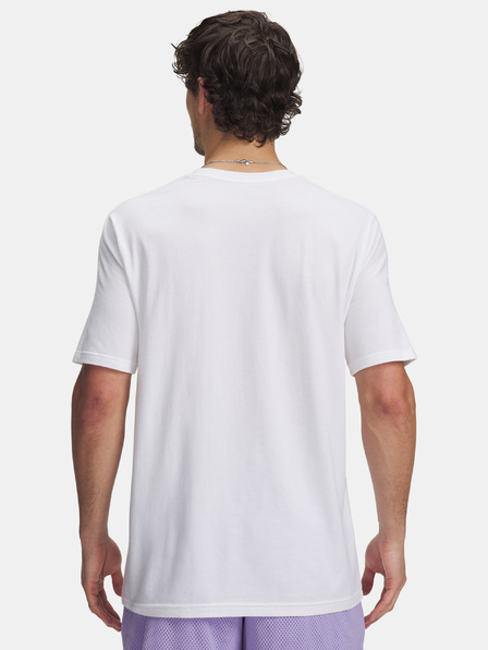 Under Armour Herren T-Shirt Under Armour Curry Playable Tee 1-WHT