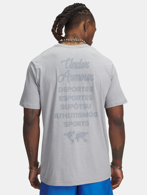 Under Armour Herren T-Shirt Under Armour UA 60/40S SPORTS WM SS-GRY