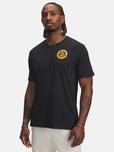 Under Armour Herren T-Shirt Under Armour UA ARMOUR CLUB SS-BLK