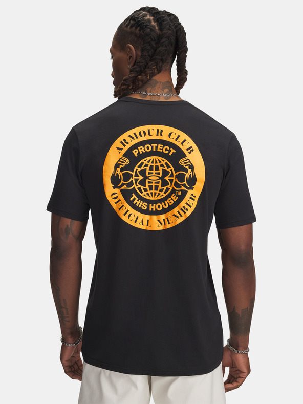 Under Armour Herren T-Shirt Under Armour UA ARMOUR CLUB SS-BLK