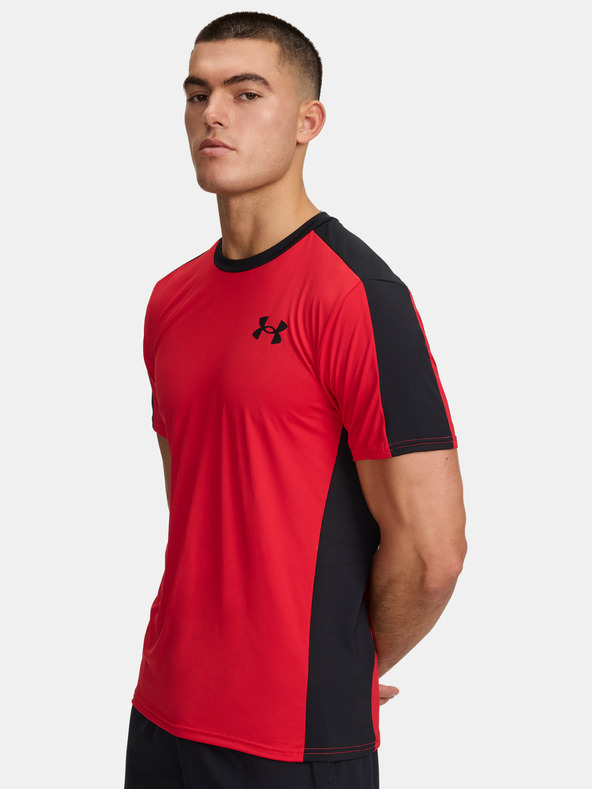Under Armour Herren T-Shirt Under Armour UA HG Wordmark SS-RED