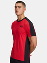 Under Armour Herren T-Shirt Under Armour UA HG Wordmark SS-RED
