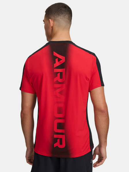 Under Armour Herren T-Shirt Under Armour UA HG Wordmark SS-RED