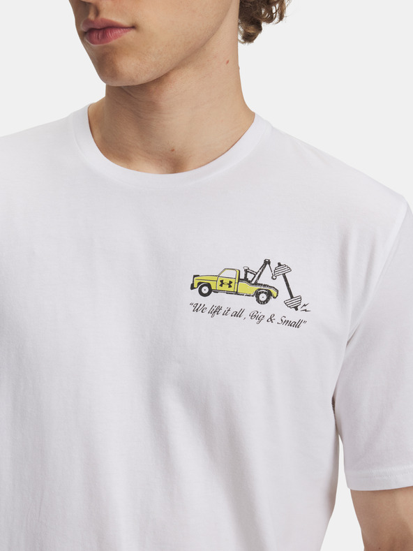 Under Armour Herren T-Shirt Under Armour UA 60/40S BODY SHOP SS-WHT