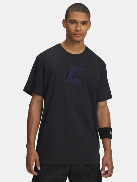 Under Armour Herren T-Shirt Under Armour Curry Verbiage Tee 1-BLK