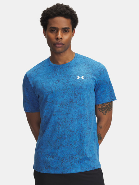 Under Armour Herren T-Shirt Under Armour UA Tech Tee Pixelate-BLU