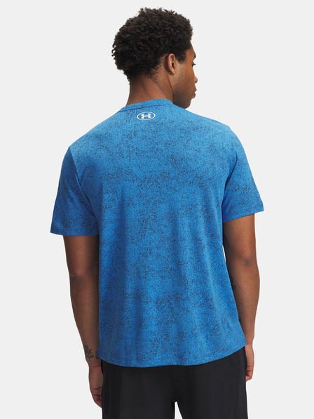 Under Armour Herren T-Shirt Under Armour UA Tech Tee Pixelate-BLU